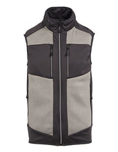 Load image into Gallery viewer, Leichtes Strick Gilet Regatta Unisex Minerral grey/ash

