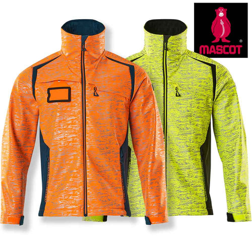 Veste softshell avec éléments réfléchissants, MASCOT® ACCELERATE SAFE