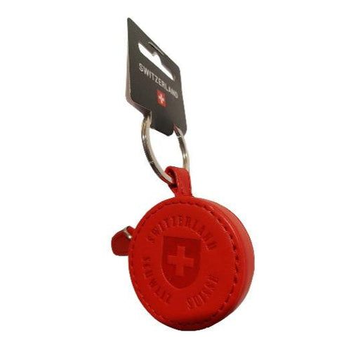 Meter Switzerland Leder Schlüsselanhänger