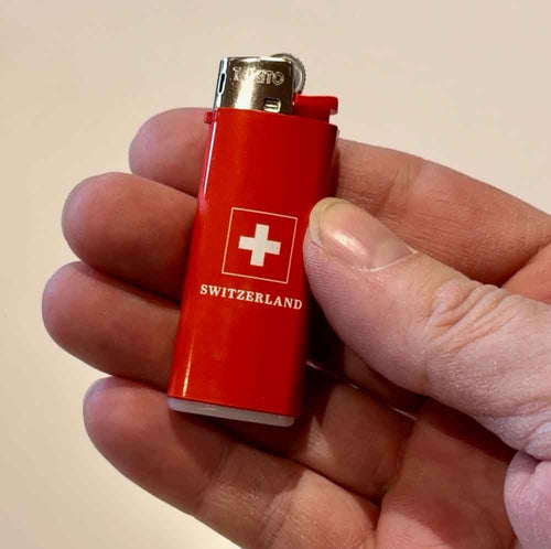 Feuerzeug mini Switzerland