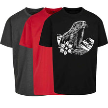 Lade das Bild in den Galerie-Viewer, Oversize T-Shirt mit Murmeltier
