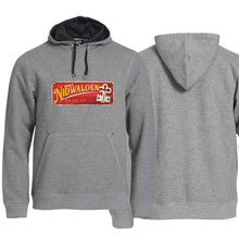 Load image into Gallery viewer, Hoodie Grau, Kanton Nidwalden Wappen / Schild
