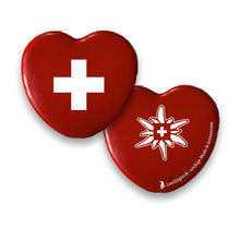 Load image into Gallery viewer, Reise Nähset mit Schweizerkreuz und Edelweiss
