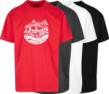 Charger l&#39;image dans la galerie, Oversize T-Shirt mit Scherenschnit
