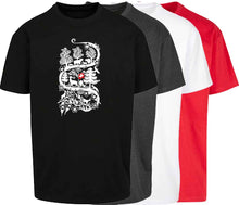Charger l&#39;image dans la galerie, Oversize T-Shirt mit Scherenschnit
