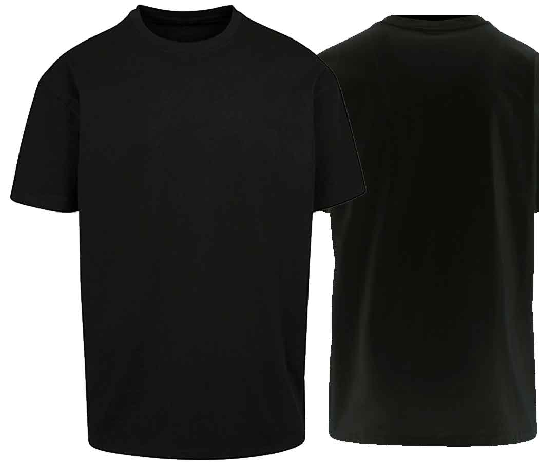 Oversize T-Shirt Schwarz