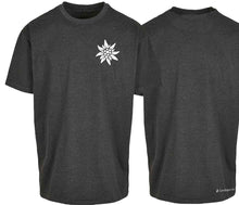 Load image into Gallery viewer, Oversize t-Shirt Edelweiss, Anthrazit, Brust
