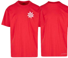 Load image into Gallery viewer, Oversize t-Shirt Edelweiss, Rot, Brust
