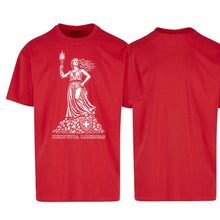 Charger l'image dans la galerie, Oversize T-Shirt Helvetia Libertas, Rot, Brust
