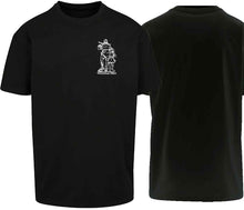 Charger l&#39;image dans la galerie, Oversize T-Shirt Schwarz mit Wilhelm Tell
