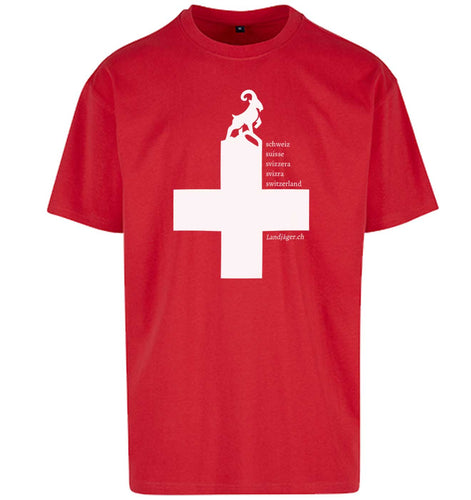 Oversize T-shirt Swiss cross Landjäger