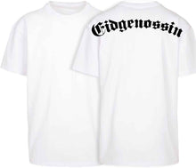 Load image into Gallery viewer, Spezial Oversize T-Shirt mit Text Eidgenossin
