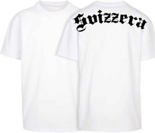 Load image into Gallery viewer, Spezial Oversize T-Shirt mit Text Svizzera
