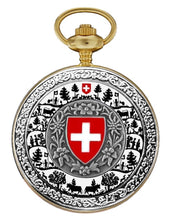 Lade das Bild in den Galerie-Viewer, Tadcvhenuhr Bolux, Scherenschnitt &amp; Wappen P-31-B
