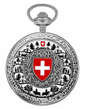 Lade das Bild in den Galerie-Viewer, Tadcvhenuhr Bolux, Scherenschnitt &amp; Wappen P-31-S

