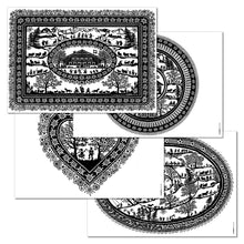 Load image into Gallery viewer, Papiertischset 2 SW SWISS TRADITION 
