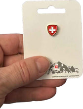 Load image into Gallery viewer, Swiss coat of arms pin
