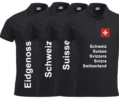 Polo Schweizerkreuz 2.0 Black Edition