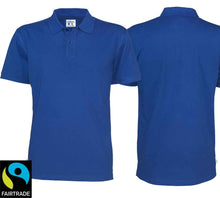 Carica l&#39;immagine nel visualizzatore di Gallery, Polo Royal Blue, Fairtrade
