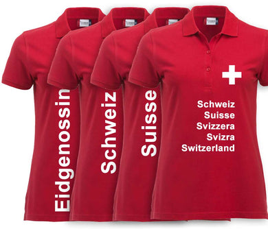 Polo Damen Schweizerkreuz 2.0