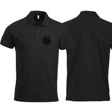 Load image into Gallery viewer, Edelweiss Polo, Black Edition, Brust
