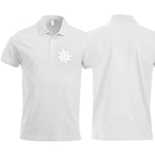 Load image into Gallery viewer, Edelweiss Polo, White Edition, Brust
