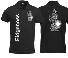 Lade das Bild in den Galerie-Viewer, Polo Unisex Helvetia Black Edition
