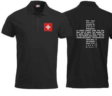 Polo Unisex National Anthem Black Edition