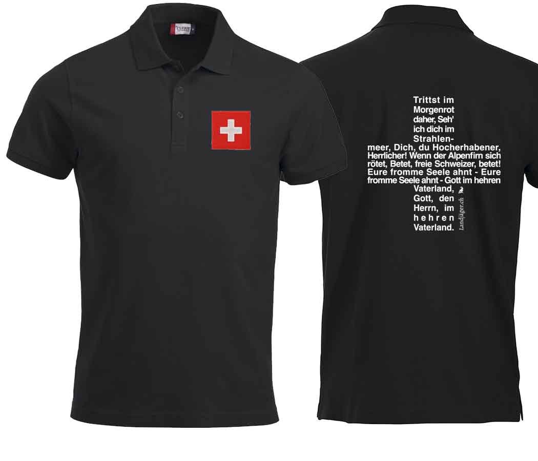 Polo Unisex National Anthem Black Edition