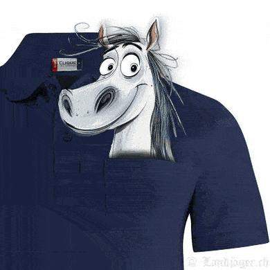 Polo with pocket pet