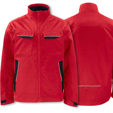 Load image into Gallery viewer, Projob Arbeitsjacke mit Kontrastelementen Rot

