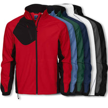 Charger l&#39;image dans la galerie, Projob Softshell-Arbeitsjacke mit Kontrastelementen
