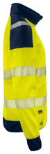 Load image into Gallery viewer, Projob Full Zip Sweat Jacke gelbmarine rechts
