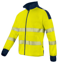 Load image into Gallery viewer, Projob Full Zip Sweat Jacke gelbmarineaktion
