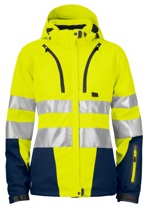 Projob Gefütterte Softshell Damenjacke Klasse 3/2