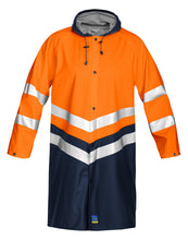 Load image into Gallery viewer, Projob_Regenmantel_646403_orange_vorne2
