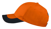 Load image into Gallery viewer, Projob Sicherheits Cap orangeschwarz seite
