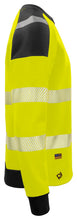 Load image into Gallery viewer, Projob Sweatshirt klasse 3/2 gelbschwarz rechts
