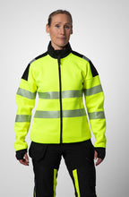 Lade das Bild in den Galerie-Viewer, Projob_damen_funktionssweatshirt_jacke_64611_gelbmarine_Mensch
