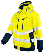 Load image into Gallery viewer, Projob funktionsjacke Klasse 3 gelb/marineaktion
