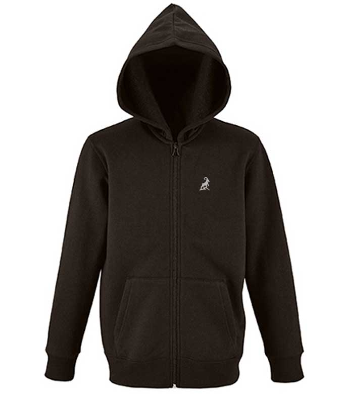 Kinder Hoodie Schwarz 