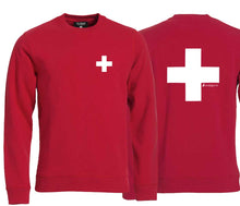 Charger l&#39;image dans la galerie, Pullover mit Schweizerkreuz
