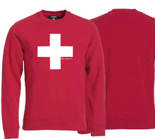 Load image into Gallery viewer, Swiss cross sweater
