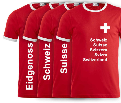 Maglietta bicolore Swiss cross 2.0