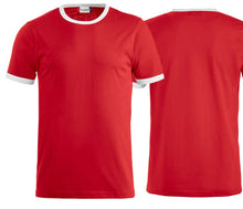 Load image into Gallery viewer, Raglan T-Shirt Rot zum selber Designen
