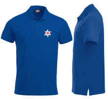 Lade das Bild in den Galerie-Viewer, Polo Royal Blue mit Edelweiss Brust
