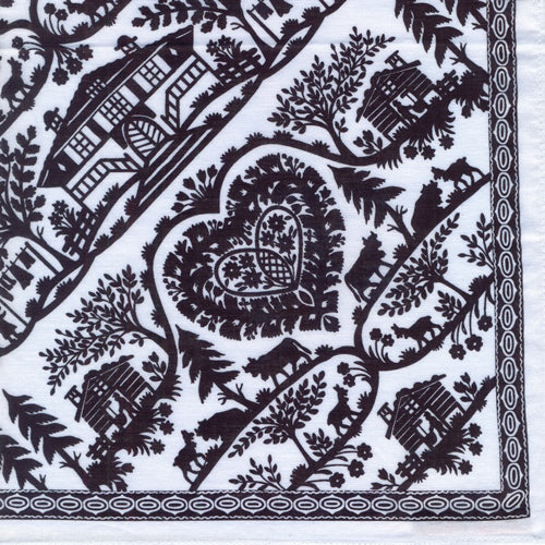 Scherenschnitttuch 53cm