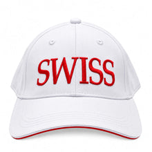 Carica l'immagine nel visualizzatore di Gallery, Cappellino da baseball SWISS ricamato
