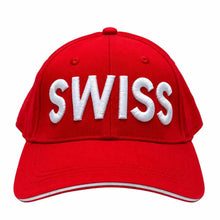 Carica l'immagine nel visualizzatore di Gallery, Cappellino da baseball SWISS ricamato
