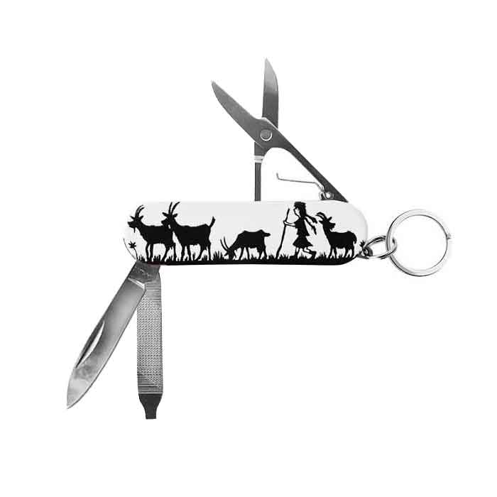 Scherenschnitt Sackmesser